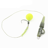 Готовая оснастка CARP RIG с безопасной клипсой 18 см 2 шт. COONOR